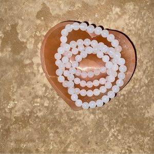 White Jade Crystal AAA+ Grade Bracelets. Absolutely Gorgeous